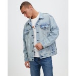 3603083 Levis 리바이스 릴렉스 핏 트럭러 재킷 - 휴론 웨이브스