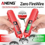 ANENG 스마트 전기 펜 테스터 NCV 센서 비접촉 와이어 감지기 도구 한 단어 유도 50Hz 60Hz AC VD807