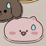 동글동글 애니멀 규조토 발매트 빨아쓰는 발매트 주방 발매트