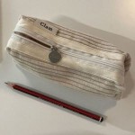 클램 Clam round pencilcase Corduroy coconut 펜케이스 필통 파우치 펜홀더