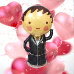 파티클럽 자이언트신랑호일풍선 1개