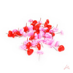 압정핀 압정 예쁜압정 앞핀 하트 50개입