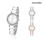 인터스텔라 여성 큐빅 손목 시계 전자 여자 메탈 학생 선물 연예인 방수 캐주얼 줄조절