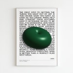 미드센추리 모던 입체 포스터 카페 인테리어 소품 그림 일러스트 집들이선물 A3 297x420mm 01 머쉬룸 입체 포스터 YNOT97