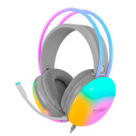 지클릭커 지클릭커 슈퍼히어로 오로라 RGB 게이밍 헤드셋
