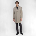 지오송지오 쓰리버튼 체스터 코트 라이트 그레이 ZF5CT503LG