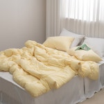 몽글몽글 이불패드세트 피치 차렵 침구세트