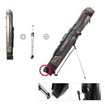 자동스탠드 바다민물 낚시대가방