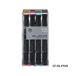 알파 디자인마카 12색세트 A B SK CG TG NG WG 12A