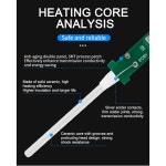 BeBosLook 수리용 전기 납땜 다리미 용접 재작업 스테이션 히트 펜 팁 온도 조절 60W