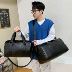 레더 여행 출장 신발 분리 보관 스포츠백 보스턴 가방
