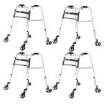 디에스메디텍 보행보조 회전 360도 바퀴 워커 데일리 접이식