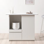 일송가구 아일랜드 식탁 홈바 테이블 주방 조리대 수납장 LPM 홈바 E형 N