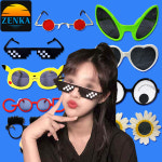 젠카 할로윈 선글라스 하트 인싸 안경 웃긴 파티 생일 픽셀 코주부 인생네컷 소품