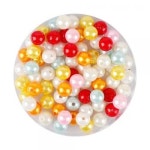 진주 칼라 구슬 진주 색상혼합 G50