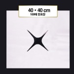 안마 마사지 얼굴커버 부직포안면커버 100매 일회용 베개커버