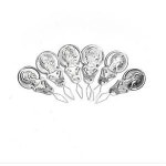 알루미늄 실꿰기 50p 가이드 바늘 보조 장치 재봉