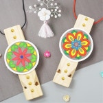 5인용 전통 목걸이 원목피리 만들기 민속놀이 추석 설날 어린이집 유치원 돌봄 DIY