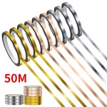 실버 벽 갭 스트립 타일 접착 방수 스티커 홈 데코 바닥 테이프 심 씰링 자체