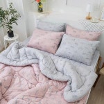 스퀘어 이불패드세트 Q 양면 사계절 침구세트 이불패드세트Q