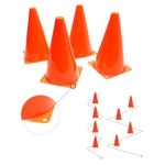 어린이집 유아체육교구 고깔콘 삼각콘 4개 신체놀이 꼬깔콘 달리기 반환점