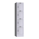 스텐 신발장 1열 4단 내부1단 투시창 무 W325 D380 S3732 STS-114 H1626