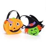 할로윈펠트바구니 중 사탕 주머니 캔디 마녀 호박