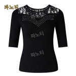 라인댄스상의 노 알레마나댄스복 라인댄스복 여성 Mochae