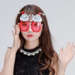 PW-SA 산타안경 파티용품 크리스마스 소품