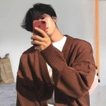 오노마 브이넥 니트가디건 S11103338