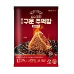 한우물 교촌 소스발라 두번 구운 주먹밥 매운치킨 100g