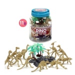 공룡피규어 11종 다이노스켈레톤 뼈모양 학습 장난감