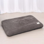 강아지방석 쿠션 반려견 고양이 침대 벨벳 매트 딥그레이