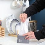 분리수거함 교체형 비닐봉투 10L 50매 불투명