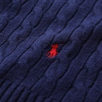 폴로 포니 케이블 니트 머플러 PC0731-433