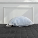 지퍼 열림방지 세탁망 소형 60x60 1P 속옷 베개 빨래 소형 60X60