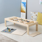 선진컴퍼니 포메리트 원목 레고 테이블 대 호환블럭판2p