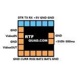 FPV MinimiOsd OSD 온 스크린 디스플레이 CC3D Naze32 F3 F4 비행 컨트롤러용 KV 팀 MOD