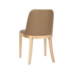 가구산책 원목 가죽 의자 H6603