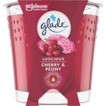 글레이드 glade 아로마 캔들 러쉬스 체리 피오니 129g 1개