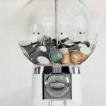 커피 네스프레소 뽑기 뽑기통 화이트바디 실버배색 미니 커피캡슐 1 뽑기기계 보관함