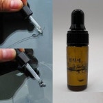 일본직수입 자동차 유리접착제3ml유리복원제 튜닝용품 1개