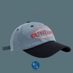 온앤더홈 썬데이즈 청 캡모자 데님 소두 머리조절