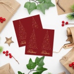 성탄절 밀봉스티커 1봉지 50P