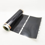MINCO HEAT 적외선 난방 필름 220V 전기 바닥 시스템 너비 220W m2 호일 매트