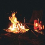 캠핑모닥불 불 메쉬 벽난로 장작 화롯불 야영 차박 캠핑모닥불 G00488