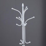 철제 인조대리석 스탠드 옷걸이 H6761