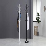 철제 인조대리석 스탠드 옷걸이 H6761