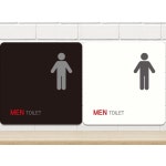 안내판 부착형 TOILET2