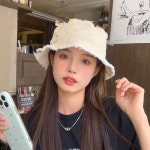 루킹포유 온더모먼트 리버시블 프레이 버킷햇 C5